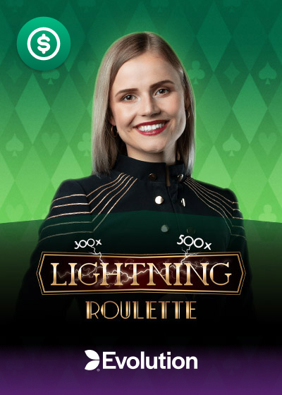 Ruleta europea online - Lightning roulette live
